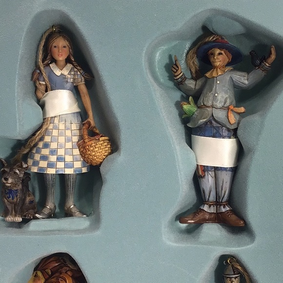 Jim Shore Wizard of Oz Ornaments in original box 2008 - Picture 2 of 5